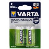 Varta Şarjlı Orta Boy Pil C Boy 3000 Mah 2li 3000 Miliamper C Orta Boy Şarzlı Pil
