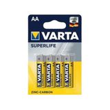 Varta Super Heavy Duty AA 4'lü Kalın Kalem Pil