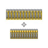 Varta Superlife 24'lü 12xAA + 12xAAA Özel Pil Paketi