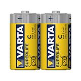 Varta Superlife 24'lü Çinko C Orta Boy Pil