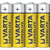 Varta Süperlife 4'lü AAA Pil Seti 1,5 V Tek Kullanımlık Uygulama İçin İdeal