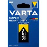 Varta Superlife Çinko Karbon 9V Pil Tekli Paket