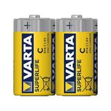 Varta Superlife Çinko Orta C Boy Pil (24 Lü Paket)