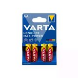 VARTA Varta Pil Longlife Max Power Alkaline 1.5V AA Mignon 4 lü