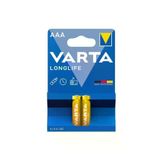 VARTA Varta Pil Micro Longlife Alkaline 1.5V AAA 2 li