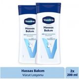 Vaseline Çok Kuru ve Hassas Ciltler İçin 2x200 ml Vücut Losyonu