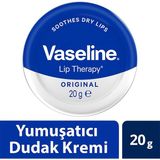 Vaseline Lip Therapy 20 gr Yumuşatıcı Dudak Kremi Kuru Dudaklar İçin Kalıntı Bırakmayan Formül