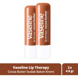 Vaseline Lip Therapy Dudak Bakım Kremi Cocoa Butter 4.8 gr X2