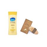 Vaseline Losyon 400 Ml + Shadish Doğal At Kılı Selülit Fırçası | Cilt Bakım Ve Masaj Seti