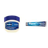Vaseline Nemlendirici Jel Original 100 ml ve Signal White System Diş Macunu Original 2 Haftada Daha Beyaz Dişler 75 ml