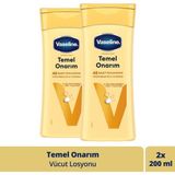Vaseline Temel Onarım Kuru Ciltler İçin 2x200 ml Vücut Losyonu