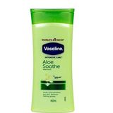 Vaseline Vazelin Yoğun Bakım Aloe Yassı Vücut Losyonu, 400Ml