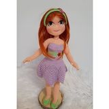 Vasilisa Bebek Amigurumi Organik Oyuncak