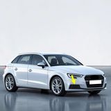 Vass41 Audi A3 Sportback 2017-2020 Ön Tampon Sağ Sissiz Kapak 8V3807682M - Siyah