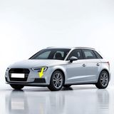Vass41 Audi A3 Sportback 2017-2020 Ön Tampon Sol Sissiz Kapak 8V3807681AA - Siyah