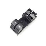 Vass41 Sol Ön Kapı Dörtlü Cam Düğmesi 1Z0959858B Skoda Octavia A6 ile uyumlu 2009-2012