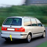 Vass41 Vw Sharan 2001-2010 Bagaj Kapağı Açma Kolu Tutamak 7M0827565C - Siyah