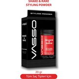 Vasso 20 gr Ultra Mat Görünüm Sağlayan Hacim Veren Toz Wax Unisex Tüm Saç Tipleri İçin