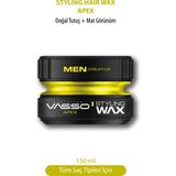 Vasso 24 Saat Apex Pro Paste 150 ml 8699216347638 Isıya Dayanıklı Doğal Tutuş Sağlayan Şekillendirici Mat Wax Tüm Saç Tipleri İçin