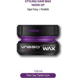 Vasso 24 Saat Dalgalı Ve Kıvırcık Saçlar Için Süper Tutuş Ve Parlaklık Kazandıran Wax - Hook-Up Pro 150 Ml