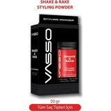 Vasso 24 Saat Ultra Mat Görünüm Ve Süper Tutuş Sağlayan Hacim Veren Toz Wax Unisex 20 gr