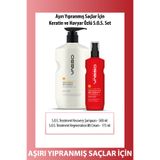 VASSO Aşırı Yıpranmış Saçlar Için Keratinli Havyarlı Şampuan Ve Durulanmayan Bb Krem Bakım Seti