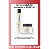 Vasso Aşırı Yıpranmış Saçlar Keratin Ve Havyar Özlü Acil Kurtarma S.O.S.Saç Bakım Seti(270 Ml 150 Ml)