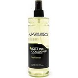 VASSO Eau de Cologne | Geleneksel Limon Özü Kokulu Kolonya | Gün Boyu Etkili | fresh lemon 370 ml