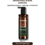 Vasso Hipster Viking Sakal Ve Bıyık Kepeğini Önleyen Şampuan 260 Ml