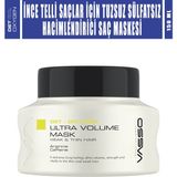Vasso Ince Telli Ve Zayıf Saçlar Için Tuzsuz Sülfatsız Hacimlendirici Ve Saç Maskesi 150 ml
