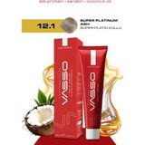 Vasso Kadın Saç Boyası 12.1 Süper Platin Küllü 100 ml