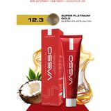 Vasso Kadın Saç Boyası 12.3 Süper Platin Altın 100 ml