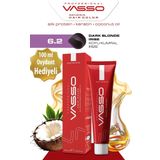 Vasso Kadın Saç Boyası 6.2 Koyu Kumral Irize 100 ml