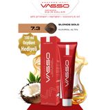 Vasso Kadın Saç Boyası 7.3 Kumral Altın 100 ml