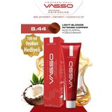 Vasso Kadın Saç Boyası 8.44 Açık Kumral Yoğun Bakır 100 ml