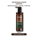 Vasso Men Sakal Ve Bıyık Kepeğini Önleyen Ciltdeki Pullanmayı Durduran Sakal Şampuanı 260 ml