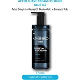 Vasso Tıraş Sonrası Tahrişi Önleyici Krem Kolonya (Balsam) Blue Ice 370 Ml