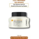 Vasso Yıpranmış Saçlar Için Keratinli Acil Kurtarma Saç Bakım Maskesi 150 ml 8699216349144