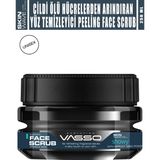 Vasso Yüz Peelingi 250 ml Kayısı ve Üzüm Çekirdeği İçerikli Arındırıcı Etki ile Unisex Kullanıma Uygun