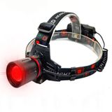 VASTFIRE Ayarlanabilir Odak, Yeşil Işın Far, 4 Modu, USB Şarj Edilebilir, Avcılık Far, Ayarlanabilir Kafa Bandı ve Açı
