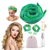 Vastyuncy Heatless Curling Rod Kafa Bandı, Uyumak İçin Saç Kıvırcıklaştırıcıları, Isı Kıvırma Şeridi Yok, Kadın Izgaraları için Heatless Curlers, Uzun Saç Kıvırıcıları İçin Saç Makaraları Isısız, Saç Rulo