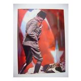 Vatan 35x50 cm Poster Karton Bayrak