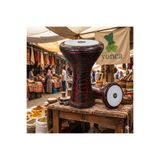 Vatan Darbuka Kırmızı Çatlak 5 numara Büyük Boy Mısır Darbuka + Alyan Anahtarı