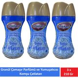 Vatan Granül Çamaşır Parfümü ve Yumuşatıcı Komşu Çatlatan 210 gr x 3 Adet - 630 gr