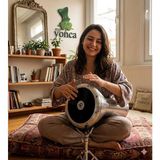 Vatan Profesyonel Alüminyum Döküm Darbuka Gümüş, 5 Numara, Taşıma Çantası ve Alyan Anahtar - Çok Renkli