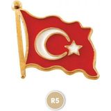 vatan rozet türk bayrağı vt602 30 lu (1 paket 30 adet) - Yok