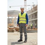 Vatan Tekstil Erkek 7/7 Gabardin Kışlık Kargo Cepli Iş Pantolonu - Gri - 60