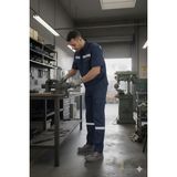 Vatan Tekstil Erkek 7/7 Gabardin Kışlık Kargo Cepli Iş Pantolonu - Lacivert - 60