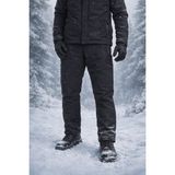 Vatan Tekstil Içi Polarlı Kışlık Ithal Softshell Rüzgar Geçirmez Su Itici Kumaş Erkek Pantolon - Siyah