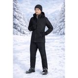 Vatan Tekstil İçi Polarlı Kışlık İthal Softshell Rüzgar Geçirmez Su İtici Kumaş Erkek Pantolon